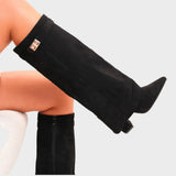 Carmen - Botas de Caña Alta de Ante