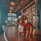 Botella de whisky - Edición Hippo