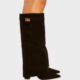 Carmen - Botas de Caña Alta de Ante