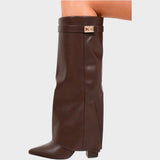 Ana - Botas de Caña Alta de Cuero