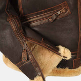 José | Chaqueta De Cuero Cálida