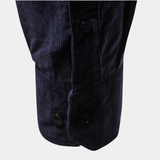 La Camisa de Corduroy Casual para Hombre Lecce