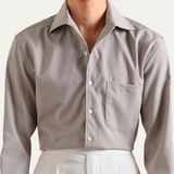 La Camisa de Vestir Italiana para Hombre de Savile Row - Estilo Empresarial Ajustado