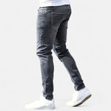 Ricardo | Jeans Ajustados con Diseño Rasgado