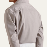 La Camisa de Vestir Italiana para Hombre de Savile Row - Estilo Empresarial Ajustado