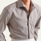 La Camisa de Vestir Italiana para Hombre de Savile Row - Estilo Empresarial Ajustado