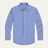 La Camisa de Algodón Rayada de Londres para Hombres