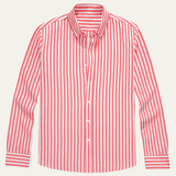 La Camisa de Algodón Rayada de Londres para Hombres