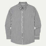 La Camisa de Algodón Rayada de Londres para Hombres