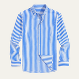 La Camisa de Algodón Rayada de Londres para Hombres