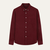 La Camisa de Pana de Algodón Premium de París para Hombres