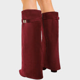 María - Botas de Caña Alta de Ante