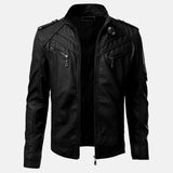 Artur | Chaqueta Cuero con Bolsillos