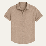 La Camisa de Lino de Manga Corta Westmere para Hombre