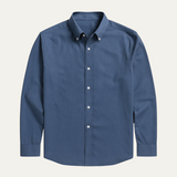 La Camisa de Vestir para Hombre de Ginebra – Popelín de Algodón Premium