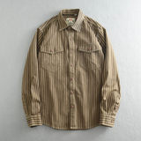 La Camisa Casual Clásica de Rayas para Hombre Brookland