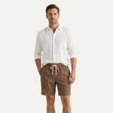 Los Pantalones Cortos de Lino para Hombre Rowley