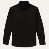 La Camisa Vintage para Hombre Harrington – Camisa de Vestir con Cuello Abierto y Botones