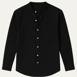 La Camisa de Lino Brighton – Camisa de Manga Larga para Hombres