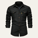 La Camisa de Denim Ashford para Hombres