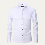 La Camisa Formal Clásica de Botones para Hombre Fano
