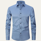 La Camisa Formal Clásica de Botones para Hombre Fano