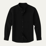 Camisa de Lino Casual para Hombre Verano Ajuste Relajado