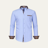 La Camisa de Hombre Gorizia con Botones y Detalles en Contraste