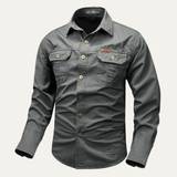 La Camisa Táctica Militar para Hombre Norcia con Bolsillos