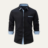 La Camisa Casual de Hombre Vercelli con Detalle de Contraste