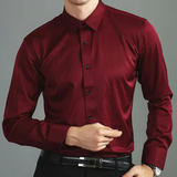 La Camisa de Vestir Elegante de Corte Slim para Hombre Montwood