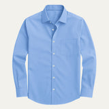 La Camisa Formal de Algodón Satinado para Hombre Kensington