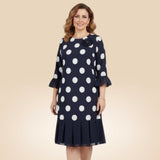 Pia - Vestido midi elegante y cómodo