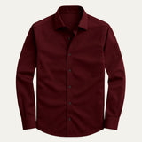 La Camisa Formal de Algodón Satinado para Hombre Kensington