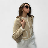 Sofía | Chaqueta de punto clásica con bolsillos