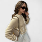 Sofía | Chaqueta de punto clásica con bolsillos