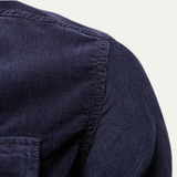 La Camisa de Corduroy Casual de Botones para Hombre Castellina