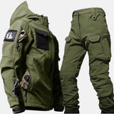 JAVIER | CONJUNTO IMPERMEABLE CON CAPUCHA PARA HOMBRE
