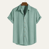 La Camisa de Pana Casual Moderna de Hombre Cornwall