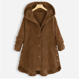 MARÍA | CHAQUETA ELEGANTE CON CAPUCHA Y CANALÉ