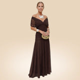 Velora | Vestido Floral Largo con Escote en V