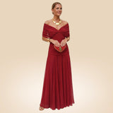 Velora | Vestido Floral Largo con Escote en V