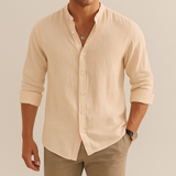 La Camisa Casual de Lino para Hombre Ashford de Verano, Corte Relajado
