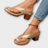 Alba - Zapatos de tacón confortables