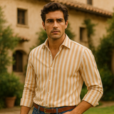 La Camisa de Lino Rayada Vittorio