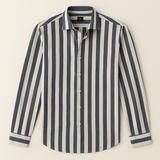 La Camisa de Lino a Rayas Portwell para Hombres