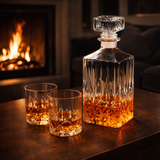 Botella de whisky - Conjunto de botella y vasos