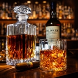 Botella de whisky - Conjunto de botella y vasos