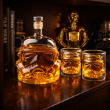 Botella de Whisky - Conjunto de Botella y Vasos