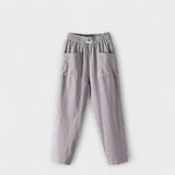 Maya | Pantalones de algodón lino
